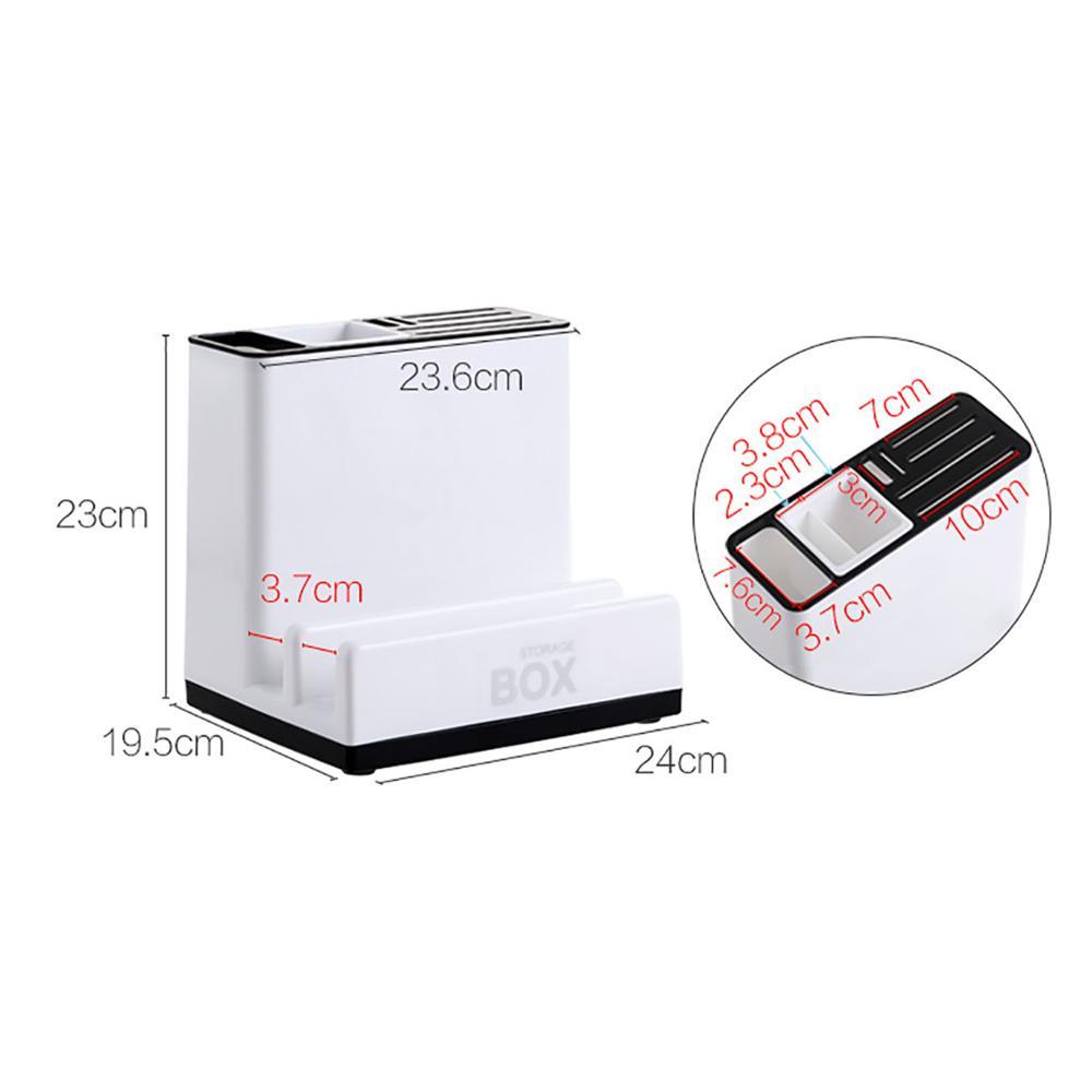 Tableware Storage Holders Kitchen Knife Plastic Storages Racks For