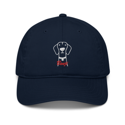 Bio Vizsla Dog embroided baseball cap with Vizsla Dog Name for Vizsla