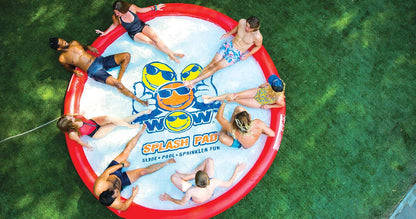 WOW Waterports Super Splash Pad 12' with Adjustable Sprinkler and