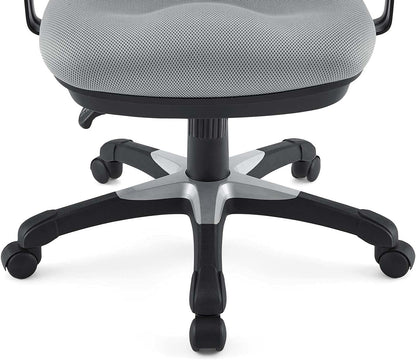 Ergonomic Gray Mesh Office Chair For All Day Comfort