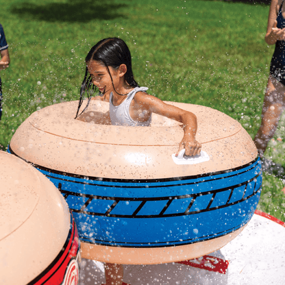 WOW Watersports 10ft Sumo Wrestling Spray Pad with 2 Sumo