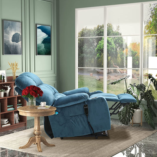 Big And Tall Lift Recliner Chair With 26 Inch Wide Seat