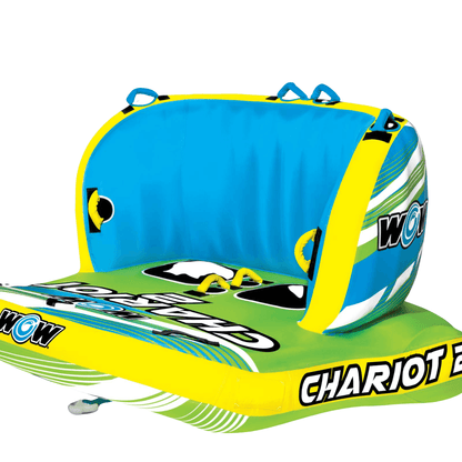 WOW Watersports Chariot 2-Person Towable w Front and Back Tow Points