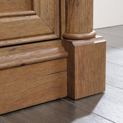 2 Drawer Palladia Filing Cabinet In Vintage Oak Finish For Home Office