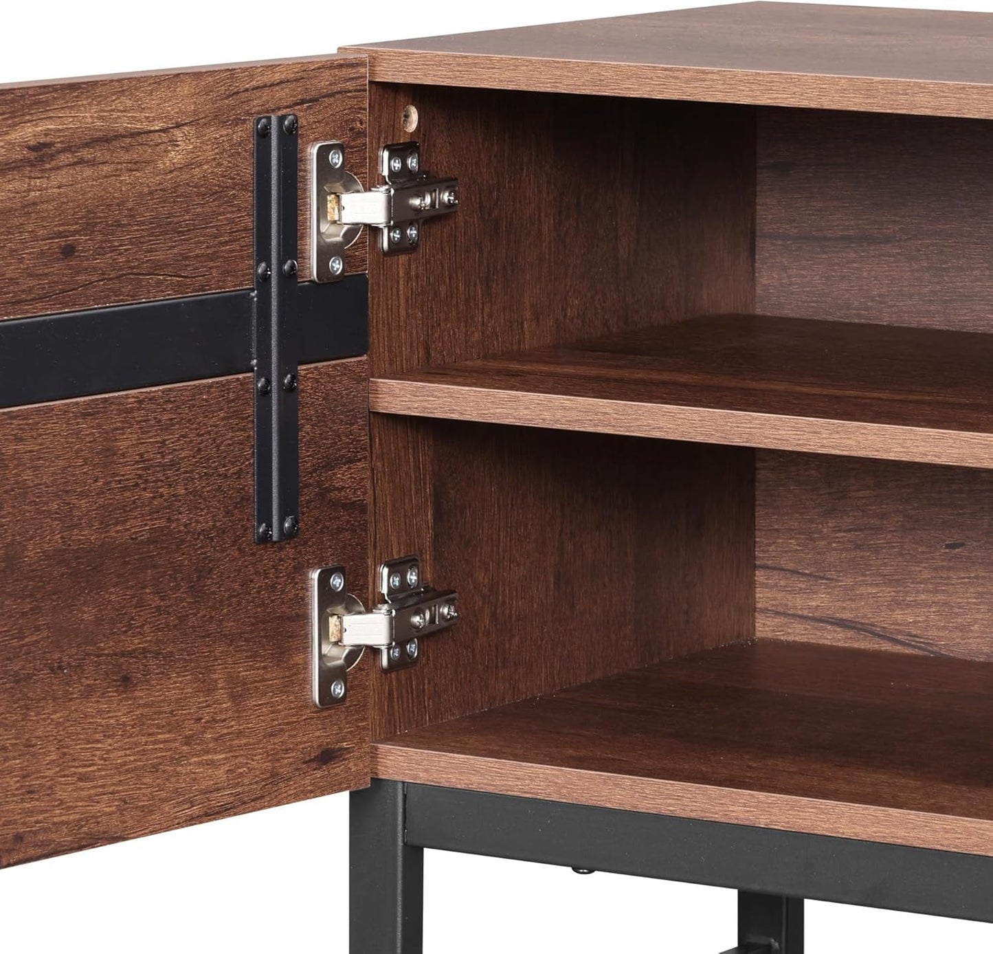 3 In 1 Modern TV Stand For TVs Up To 110 Inches With Storage Cabinets