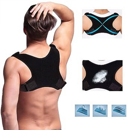 Adjustable Posture Corrector Back Shoulder Support Correct Brace Belt