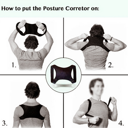 Adjustable Posture Corrector Back Shoulder Support Correct Brace Belt