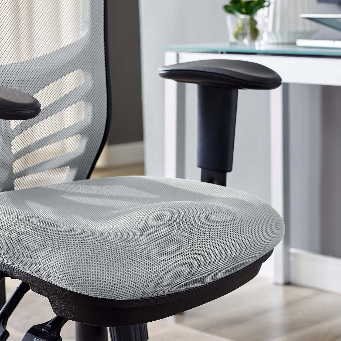 Ergonomic Gray Mesh Office Chair For All Day Comfort