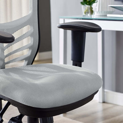 Ergonomic Gray Mesh Office Chair For All Day Comfort