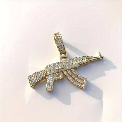 AK Rifle Pendant Chain