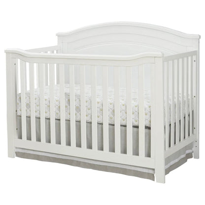 SF Home Solid Wood Convertible Crib in White - Toddler Bed Sold