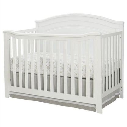 SF Home Solid Wood Convertible Crib in White - Toddler Bed Sold