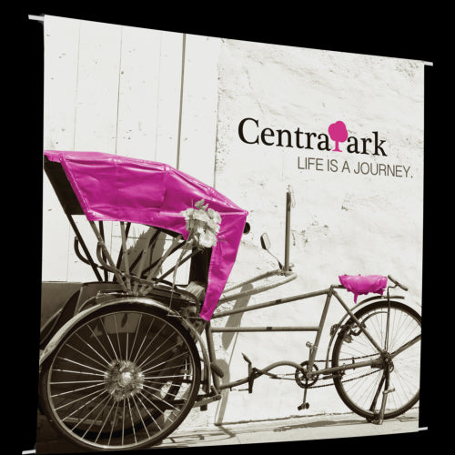 Orbus 6WX7H-G-OB18-GDBL 6 x 7 ft. 18 oz Scrim Double Sided Hanging Ban