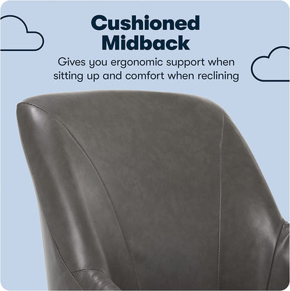 Memory Foam Office Chair With Adjustable Height For Desk