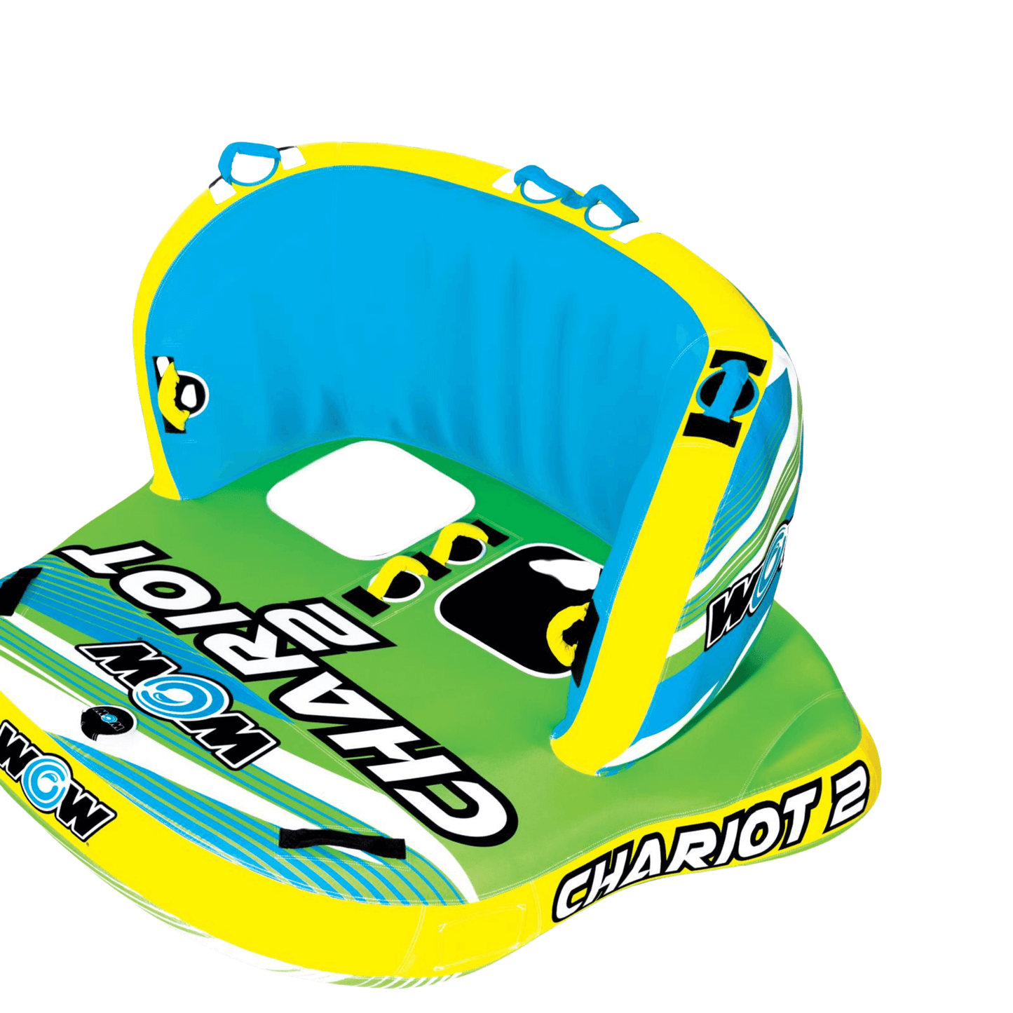 WOW Watersports Chariot 2-Person Towable w Front and Back Tow Points