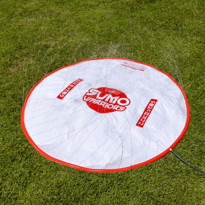 WOW Watersports 10ft Sumo Wrestling Spray Pad with 2 Sumo