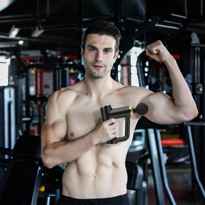 ZTECH Deep Tissue Massage Gun with 4 Attachments