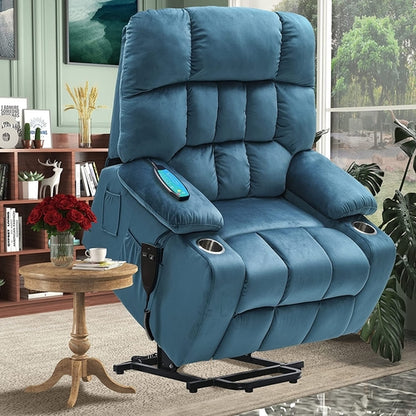 Big And Tall Lift Recliner Chair With 26 Inch Wide Seat